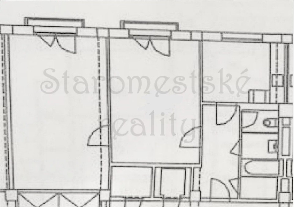 2i62m2, 5/5, čiastočná, Komenského, St.mesto